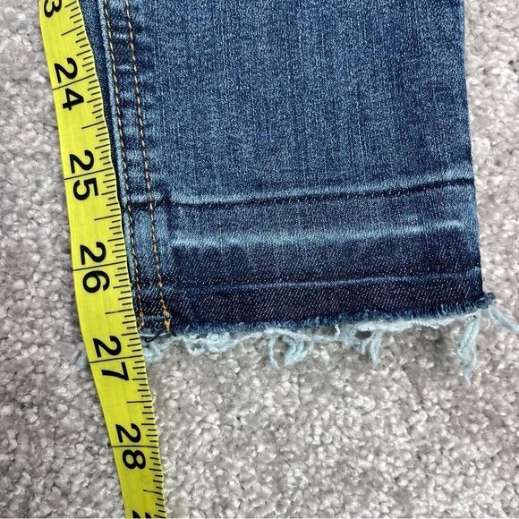 Rag & Bone Jeans Women’s 24 Blue Ankle Skinny High Rise Dark Denim Stretch - Picture 13 of 15